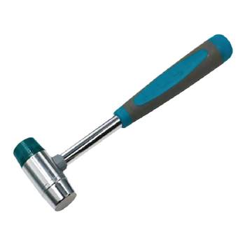 Multifunctional steel pipe handle rubber replaceable head mounting hammer