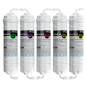 净水器滤芯五级套装十寸韩式快接通用家用过滤器PP棉活性炭过滤芯