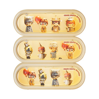 Wall-mounted blind box figure display box