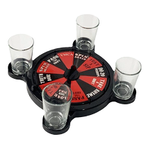 Russian Lucky Turntable Roulette Wheel Roulette Wine Drinking Game KTV Bar Nightclub Props