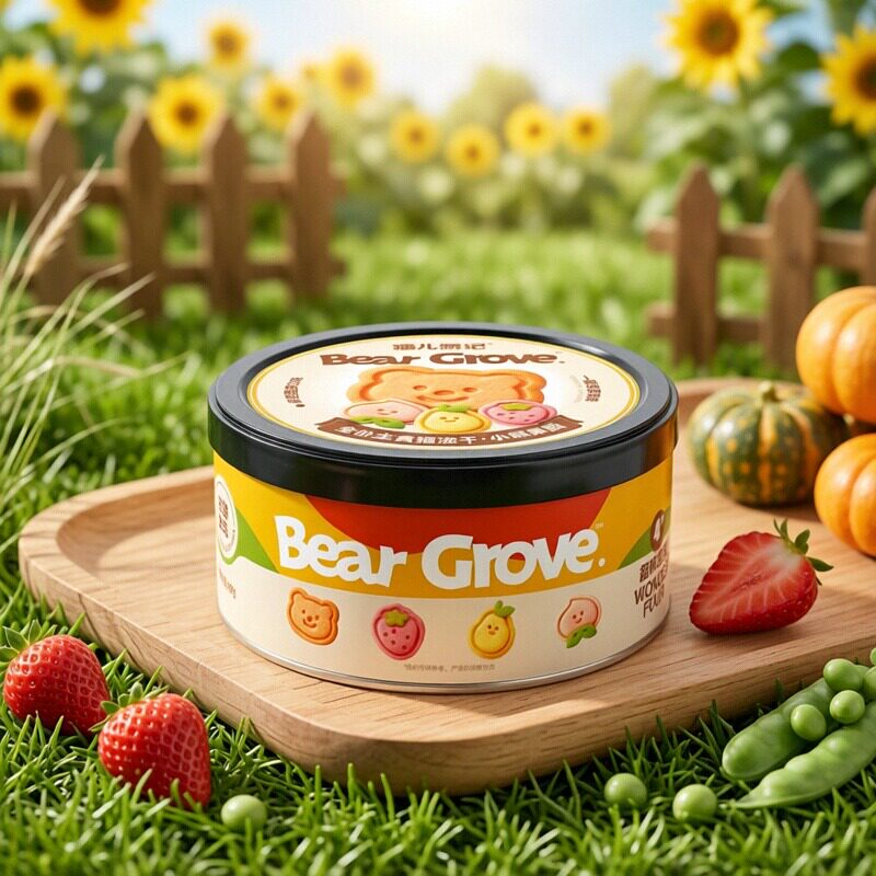 สมุดบันทึกการเดินทางของแมว แบรนด์ Little Bear Orchard อาหารหลักผลไม้และผักอบแห้ง เนื้อสด น้ำมันปลาเพื่อโภชนาการ สำหรับลูกแมวและแมวโต เพื่อเสริมสร้างคุณภาพขน บรรจุในถังแช่แข็งแห้ง