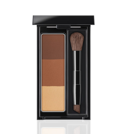 KATE/凯朵立体造型三色眉粉盘女防水防汗日本修容眉笔持久不脱色