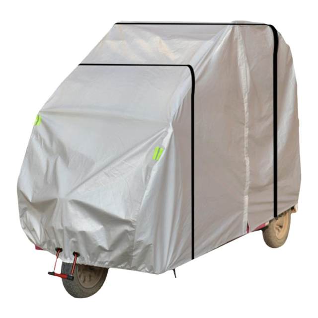 Electric tricycle rainproof sunshade