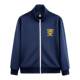 Madden Workwear Casual College Style Contrast Embroidered Jacket