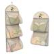 Double-sided three-layer hanging bag