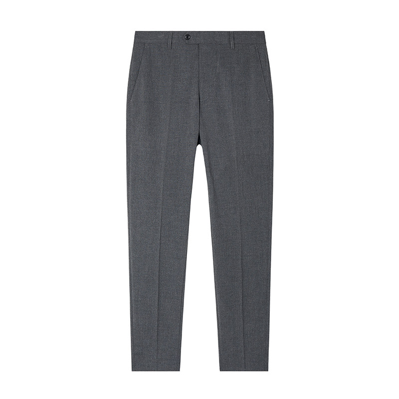 POWO nine-point trousers men's Korean style slim youth