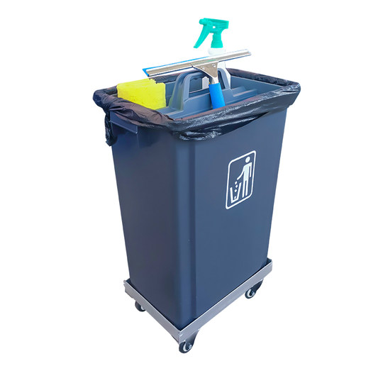 带轮收餐桶收餐工具收集篮厨余垃圾桶多功能清洁车酒店餐厅收餐车