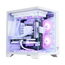 Minglongtang AMD R5 7500F RX 7700XT 6750GRE 6650XT 3A ordinateur hôte haut de gamme bureau e-sports jeu type ensemble de bricolage