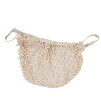 Retro woven shopping bag mesh bag mesh bag
