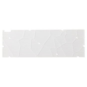 Kbdfans holy60 transparent frosted pc base plate cnc processing dust-proof customized mechanical keyboard accessories