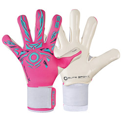 Halo Goalkeeper Top-End Pink Goalkeeper Gloves Courtois Endorsement European and American Chinese Super League Sticky Anti-Slip