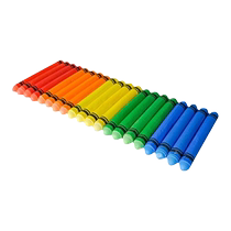 Dust-free chalk water-soluble dust-free chalk 20 pieces for childrens household environmentally friendly color chalk kindergarten graffiti drawing blackboard whiteboard chalk teacher teaching training anti-dirty hands colorful