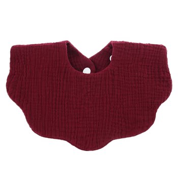 Korean style baby bibs type a pure cotton saliva wipes