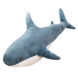 Awoo IKEA Broai Awoo Shark Sleeping Pillow Doll Doll Plush Toy Valentine's Day ຂອງຂວັນວັນເກີດ