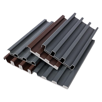 Aluminum tile roof aluminum alloy double-layer insulated roof tile Great Wall plate aluminum plate sun room canopy roof waterproof sun protection