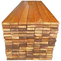 Indonesian pineapple grid anti-corrosion wood flooring outdoor solid wood terrace courtyard garden plank board Porog wood