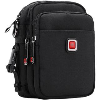 Swiss Army Knife Small Backpack Men's Shoulder Bag Mini Wear Belt Mobile Phone Pocket Men's Multifunctional Trendy Brand Work Pocket