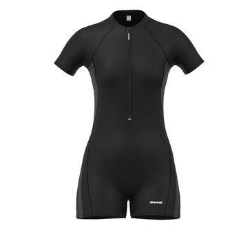 Swans women's swimsuit high-end 2025 new swimming pool special one-piece boxer conservative slimming swimsuit