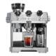 De'Longhi Silver Knight semi-automatic coffee machine with integrated grinder