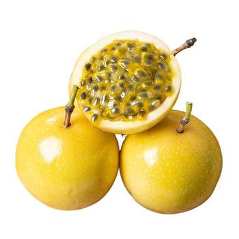 Guangxi authentic qinmi no. 9 golden passion fruit fresh fruit 3/5 jin free shipping large fruit seasonal pure sweet golden fruit