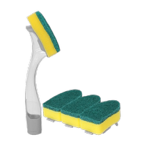 Australian Mr. Jiebi sponge dishwashing brush automatically refills kitchen pot and dishwashing brush * 1 replacement head * 3