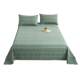 Old coarse cloth sheet single piece 2025 new thickened linen dormitory single non-cotton cotton quilt three-piece summer set