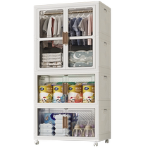 Childrens wardrobe home bedroom baby clothes toy storage cabinet baby small wardrobe simple assembly organizing cabinet