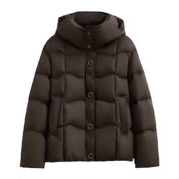 Yaya korean style short loose down jacket