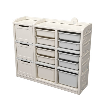 Megao bear children's toy baby storage rack