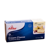 (Self-operated) Anchor Anchor Cream Cheese Cheese 1kg Baking Cake Ingredients Cheese New Zealand