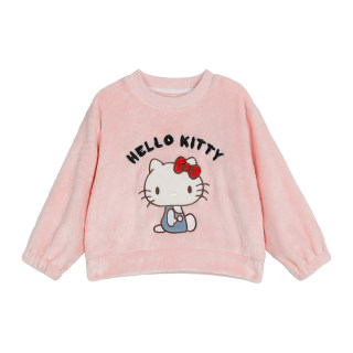 小O宝童装 宝宝法兰绒家居服女2025冬装新款女童保暖可外穿睡衣