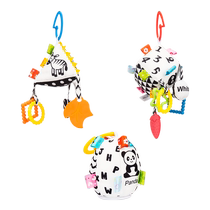 jollybaby geometric bed bell newborn baby stroller pendant baby bedside rattle hanging toy 0 to 1 years old