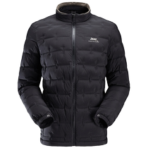 jeep mens lightweight white duck down jacket outdoor casual stand-up collar water-repellent autumn and winter warm versatile jacket trendy