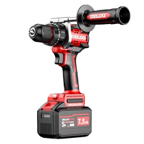 Delixi 885 electric drill hand drill lithium impact drill household wall with handle power tool 13mm hand drill