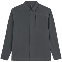 ANTA Champion All-Weather Series Moisture-Absorbent and Quick-Drying Mens Tops Business Commuting Long-Sleeved Shirt 152430111
