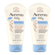 (Self-operated) Aveeno Aveeno Baby Multi-effect Moisturizing Cream 141g*2 Face Cream Moisturizing Milk Newborn