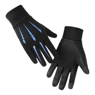 防风防水加绒保暖摩托车冬季防寒骑行装备骑车全指男触屏手套防滑