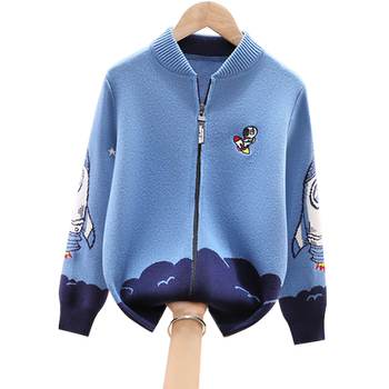 Boys sweater cardigan autumn and winter knitted sweater Boys sweater cardigan autumn and winter knitted sweater