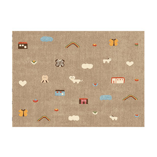 【国补立减15%】CCF 爷爷的农场客厅可机洗现代风地毯可拆洗无胶