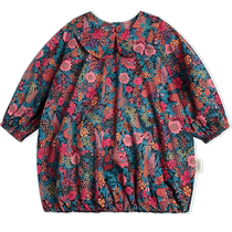 Jiangnan Buyi Baby] Autumn long-sleeved dress colorful print soft and comfortable baby girl jnbybyjnby