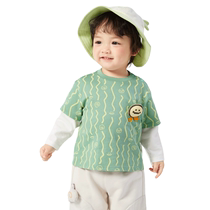 Balabala girls small vest inner wear childrens underwear development period bra anti-bulge exposure high elasticity can be cut as you like