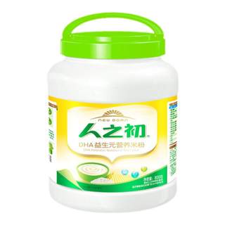 人之初米粉DHA益生元淮山薏米多维铁锌钙婴幼儿米糊钙铁锌800g罐