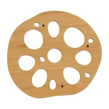 Insulation pad dining table anti-scalding high temperature pot mat casserole heat insulation pad creative lotus slice placemat plate bowl pad coaster