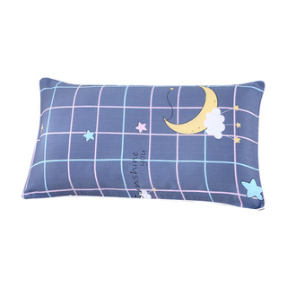 全棉枕套ins风家用48x74cm一对装40*60整头套单个人100纯棉枕头套