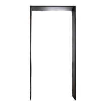 Extremely narrow stainless steel door frame aluminum alloy window frame balcony door frame edge decorative line minimalist aluminum plate