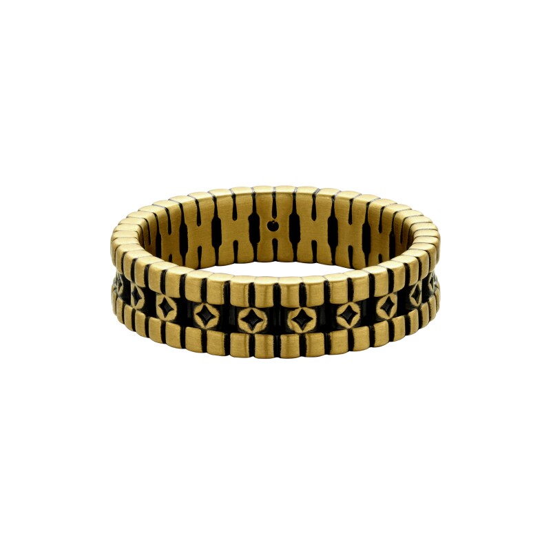 MONOLOGUE monologue authority trendy retro gold copper coin ring couple ring birthday gift