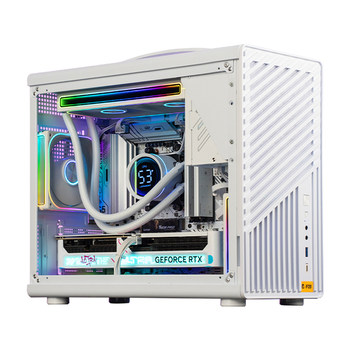 Amd ryzen 79800x3d white secondary screen computer