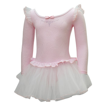 Sansha Sansha Dancewear Women's Children's Ballet Costume Performance Tutu Skirt Autumn and Winter Long Sleeve Practice Jumpsuit