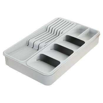Storage box tableware organizer knife holder two-in-one