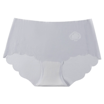 Ice silk underwear for girls summer thin briefs for girls 2024 new style seamless antibacterial crotch womens shorts
